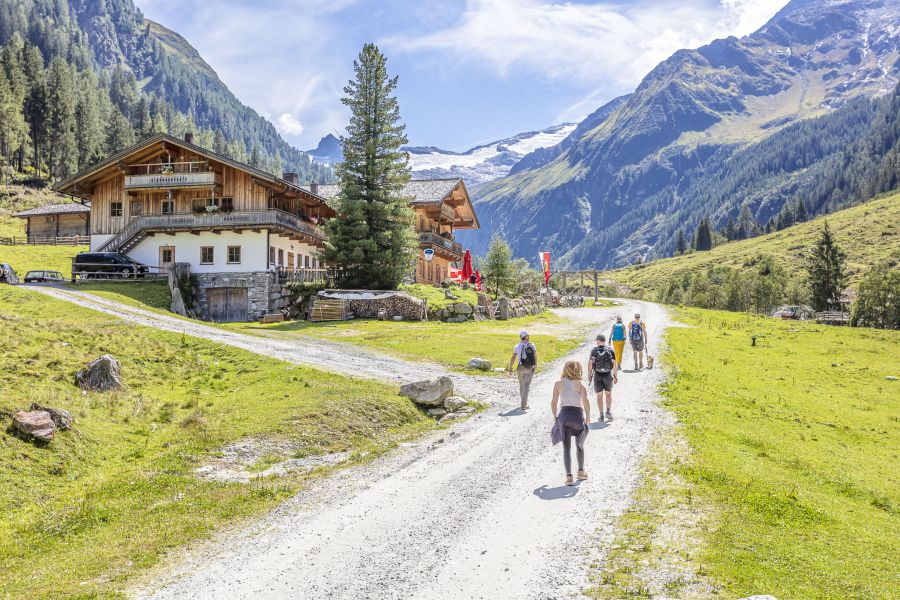 Bramberg Unterkunft Zimmer Ferienwohnungen Jausenstation 3870