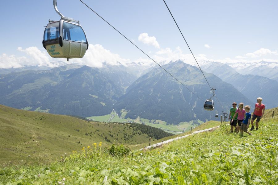 Familie Wandern Wildkogel Sommer Neukirchen 14